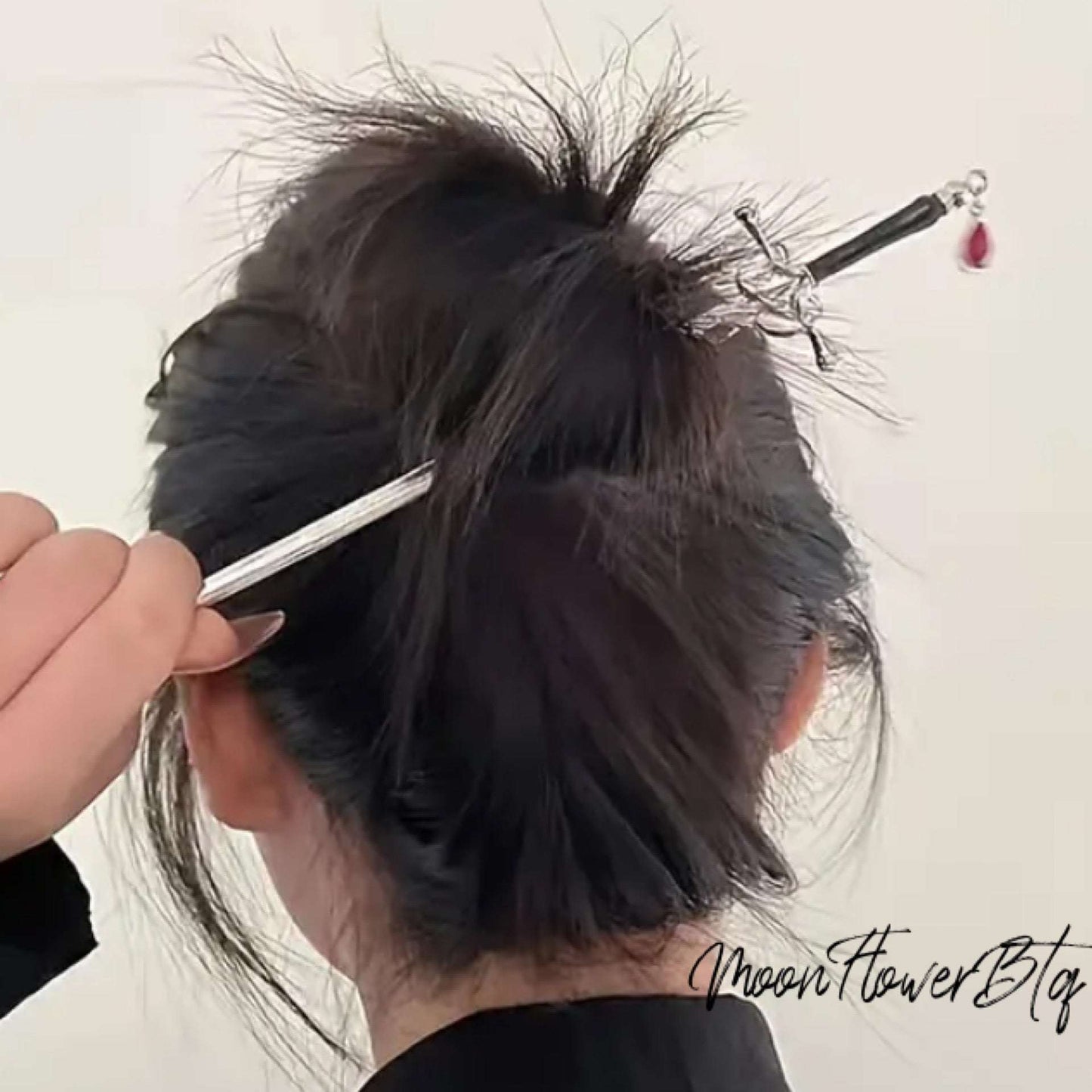 Vintage Goth Sword Hair Pin