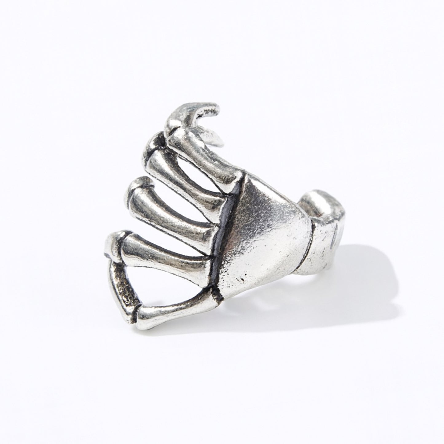 Skeleton Hand Ear Cuff | Clip-On | Goth Punk Jewelry
