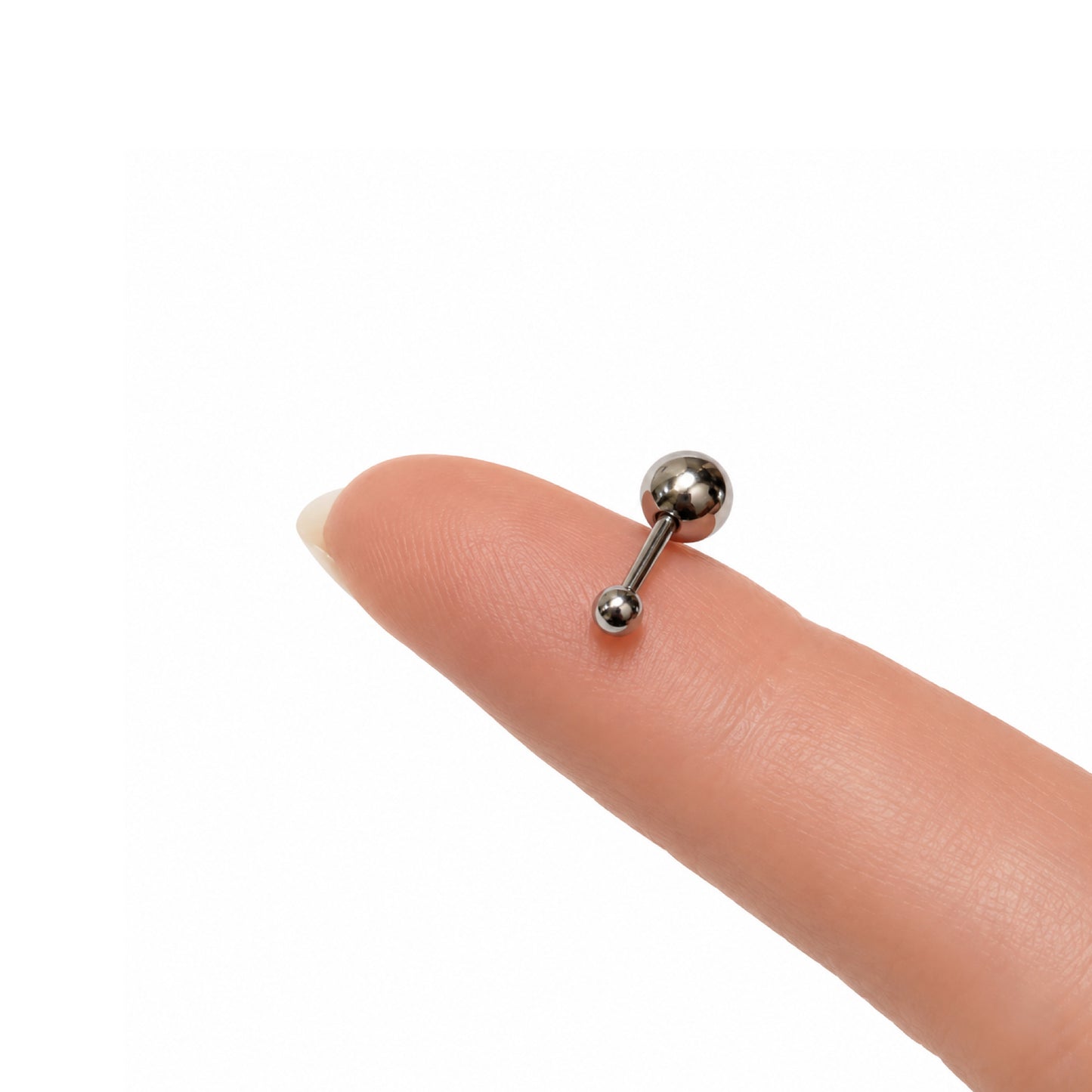 Ball Back Barbell Earring