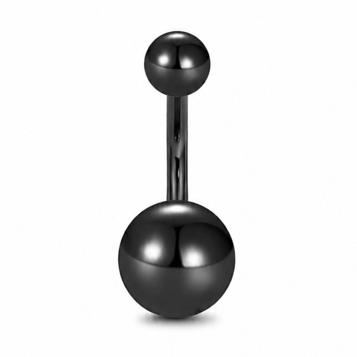Black Belly Button Navel Ring