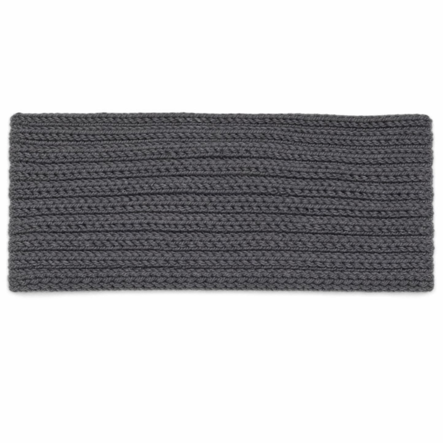 Gray Chunky Knit Bow Headband – Cozy Winter Ear Warmer