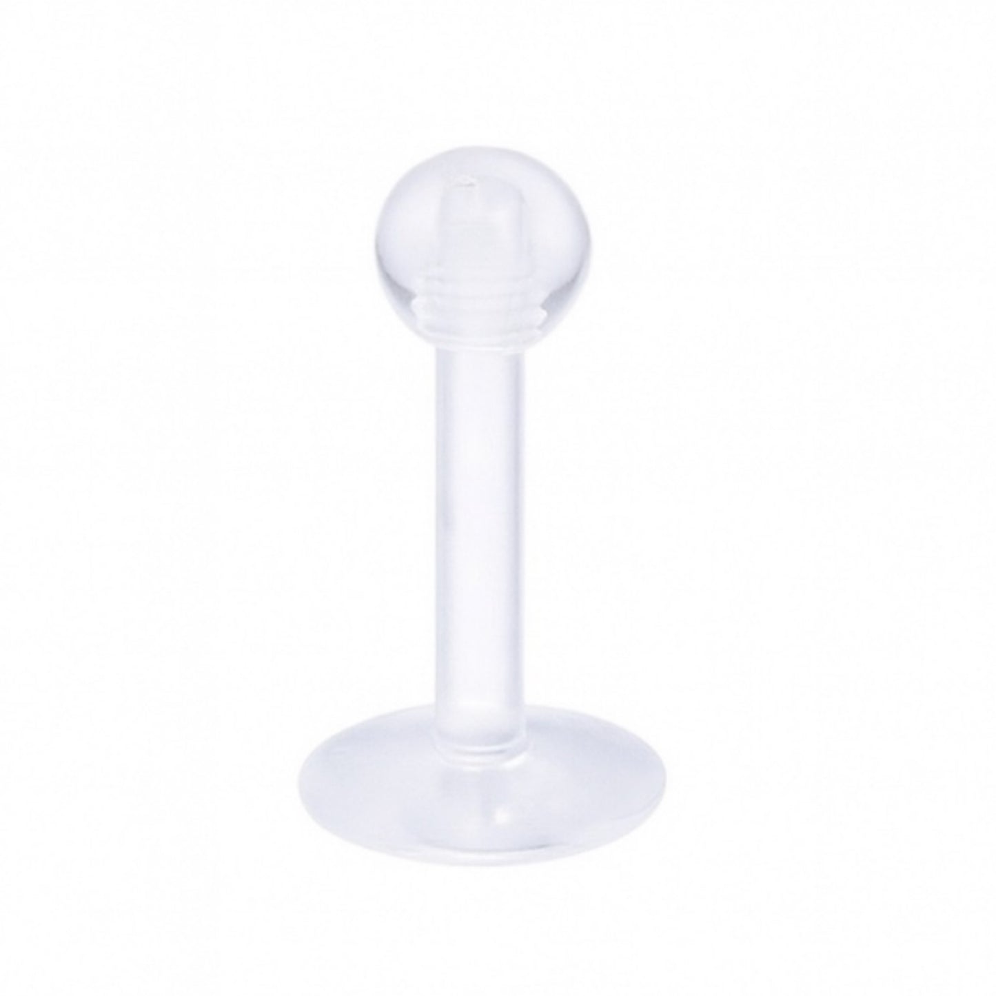 Bio-Flex Clear Flat Back Stud Retainer