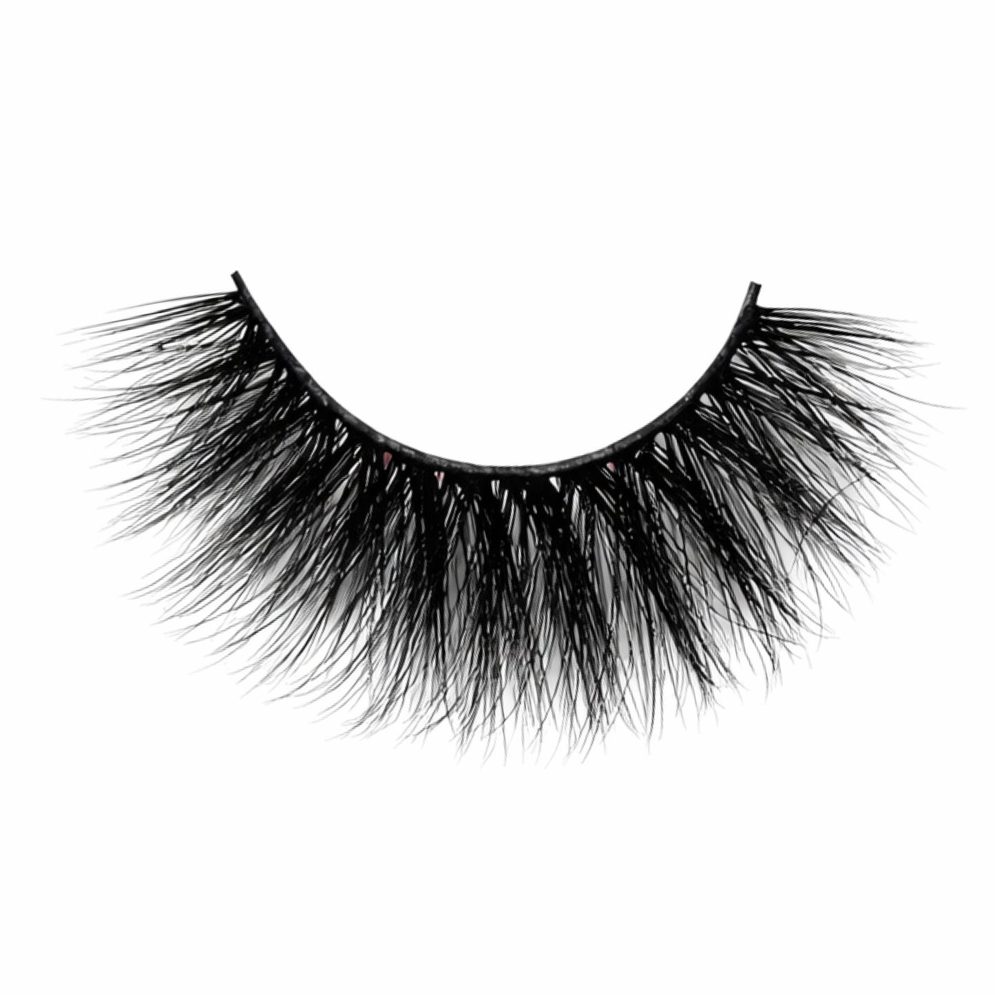 Dramatic Thick Black False Eyelashes – Fluffy Wispy 15–18mm Full Glam Lashes