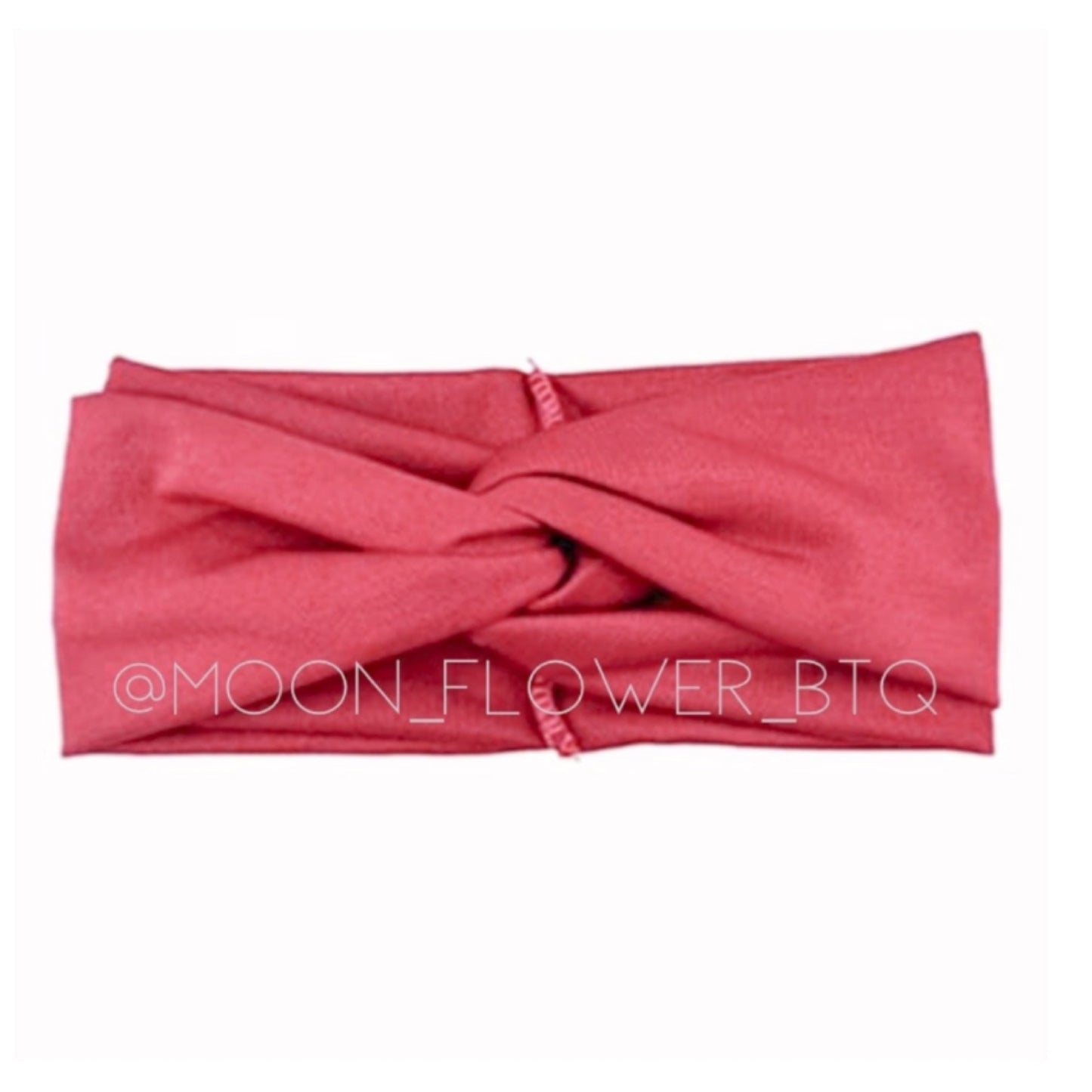 Pink Twist Turban Headband Ear Warmer