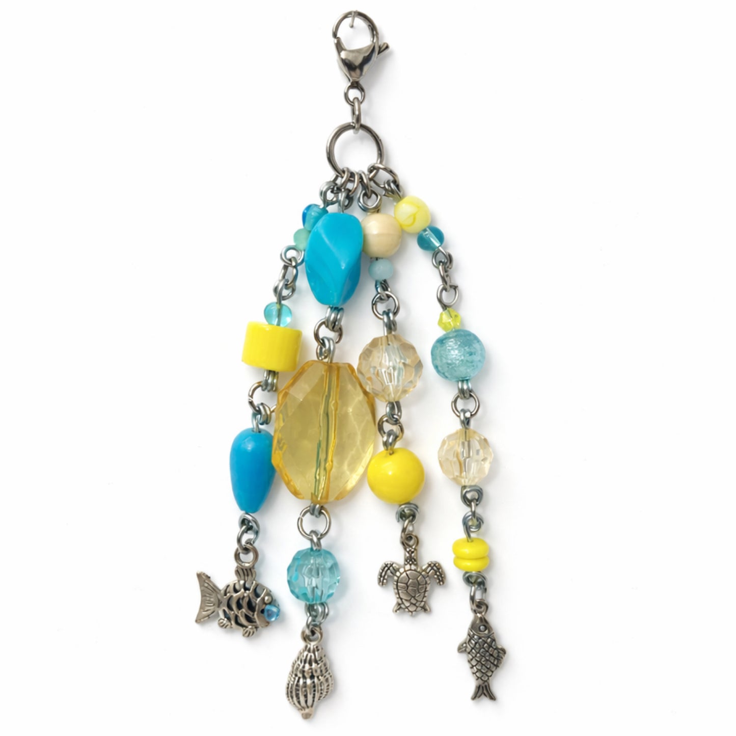 Ocean Sea Life Charm - Keychain Bag Charm Zipper Pull