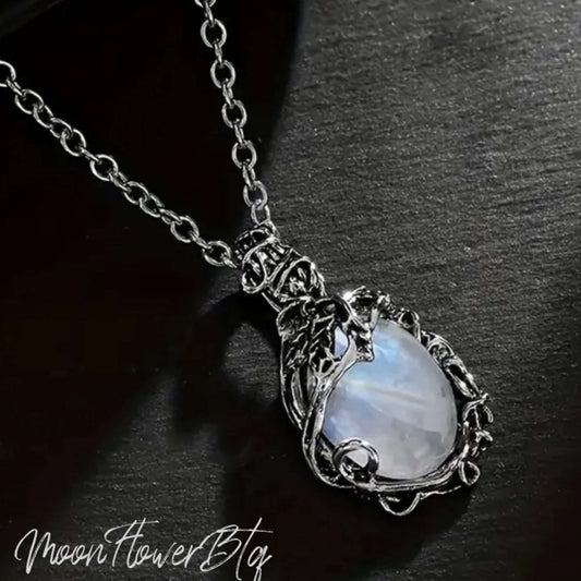 Moonstone Pendant Necklace