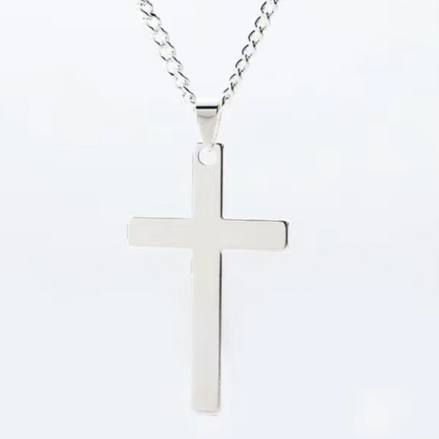 Simple Minimalist Cross Necklace