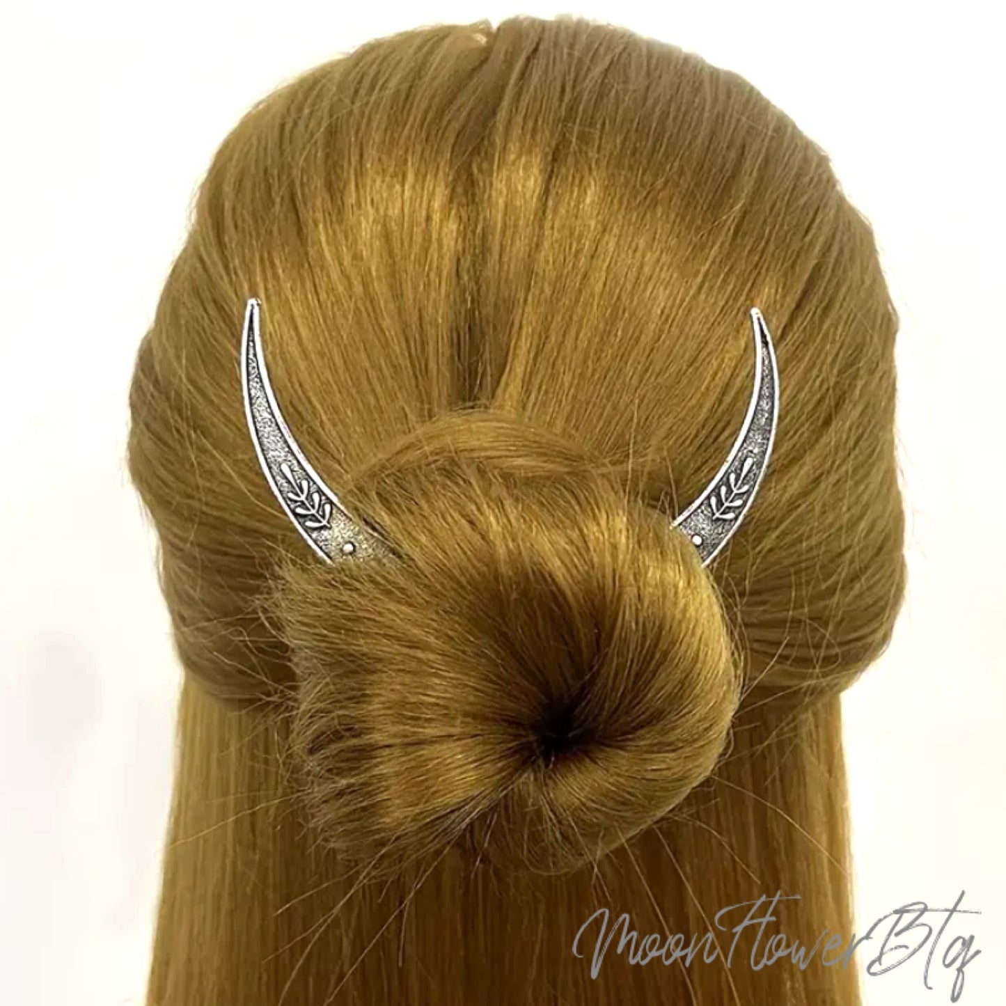 Moon Phase Crescent Moon Hair Pin