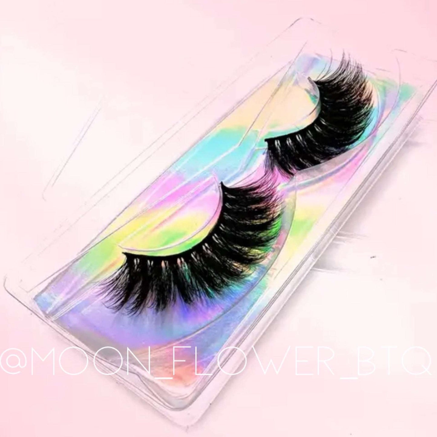 Black Fluffy Wispy Cat Eye False Eyelashes