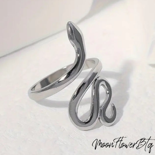 Silver Snake Ring