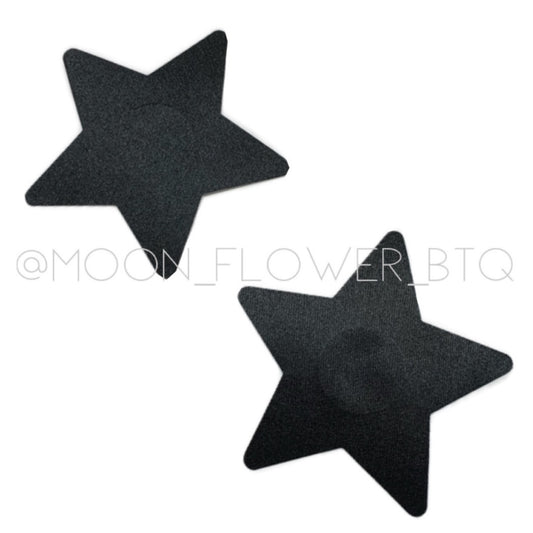 Black Star Breast Petal Pasties