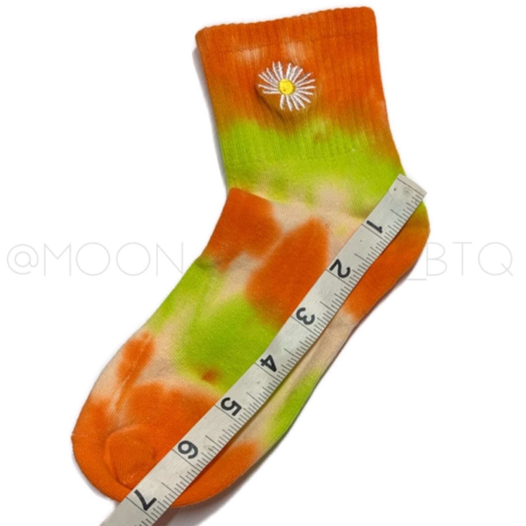 Daisy Flower Cotton Crew Socks