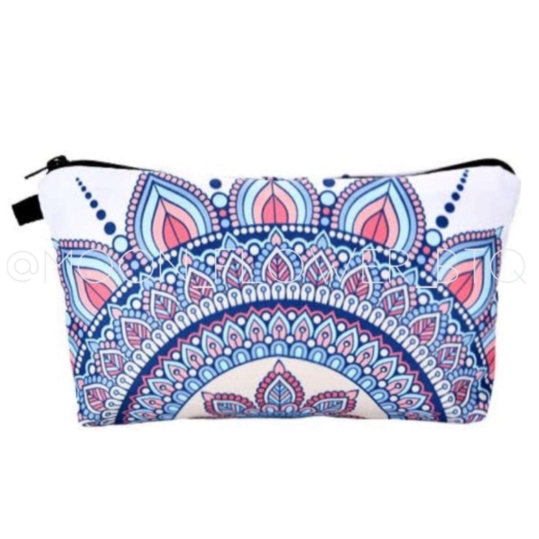 Boho Mandala Makeup Cosmetic Bag