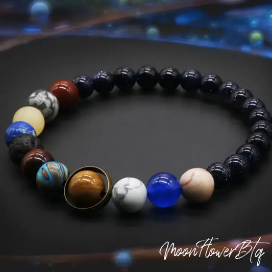 Solar System Beaded Bracelet