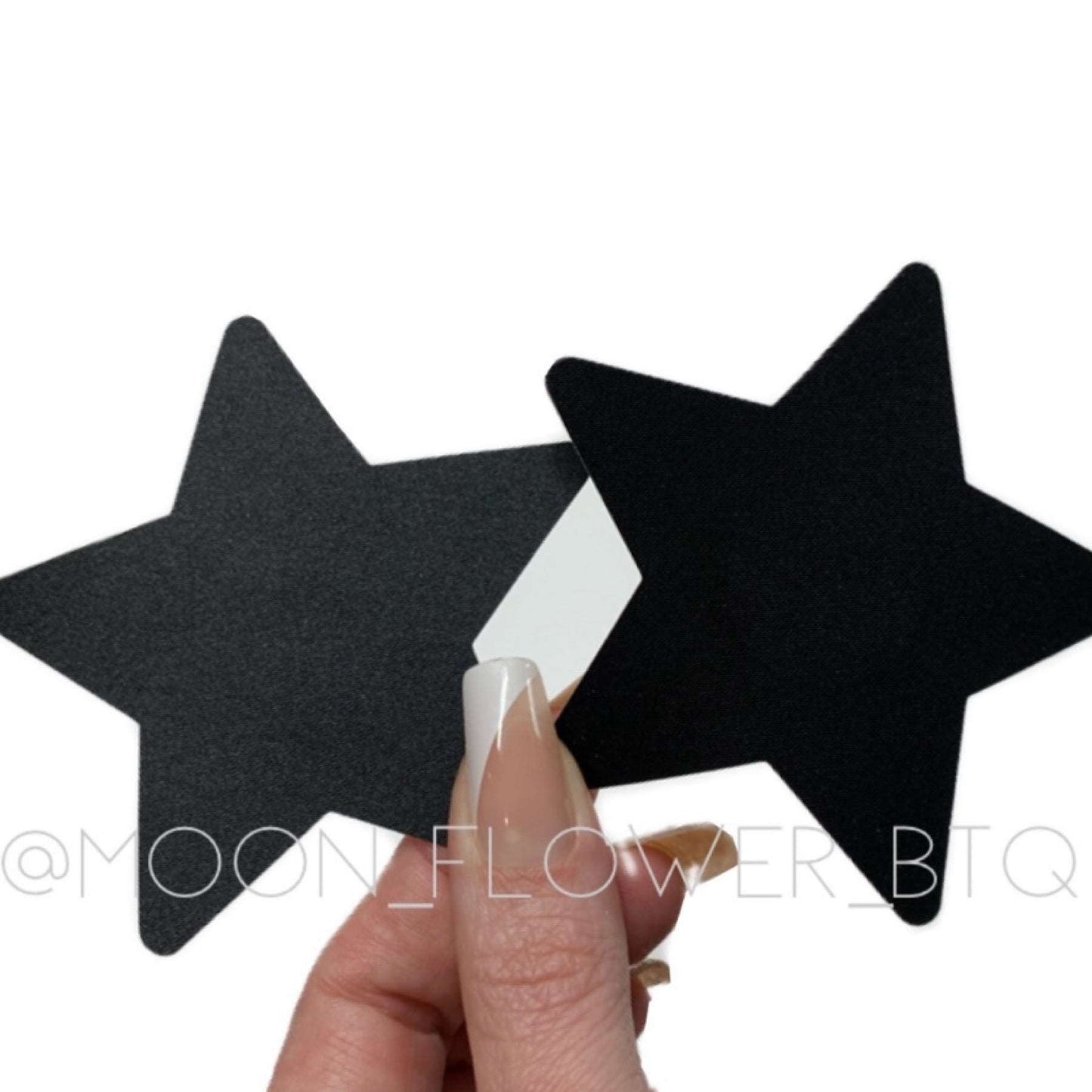 Black Star Breast Petal Pasties