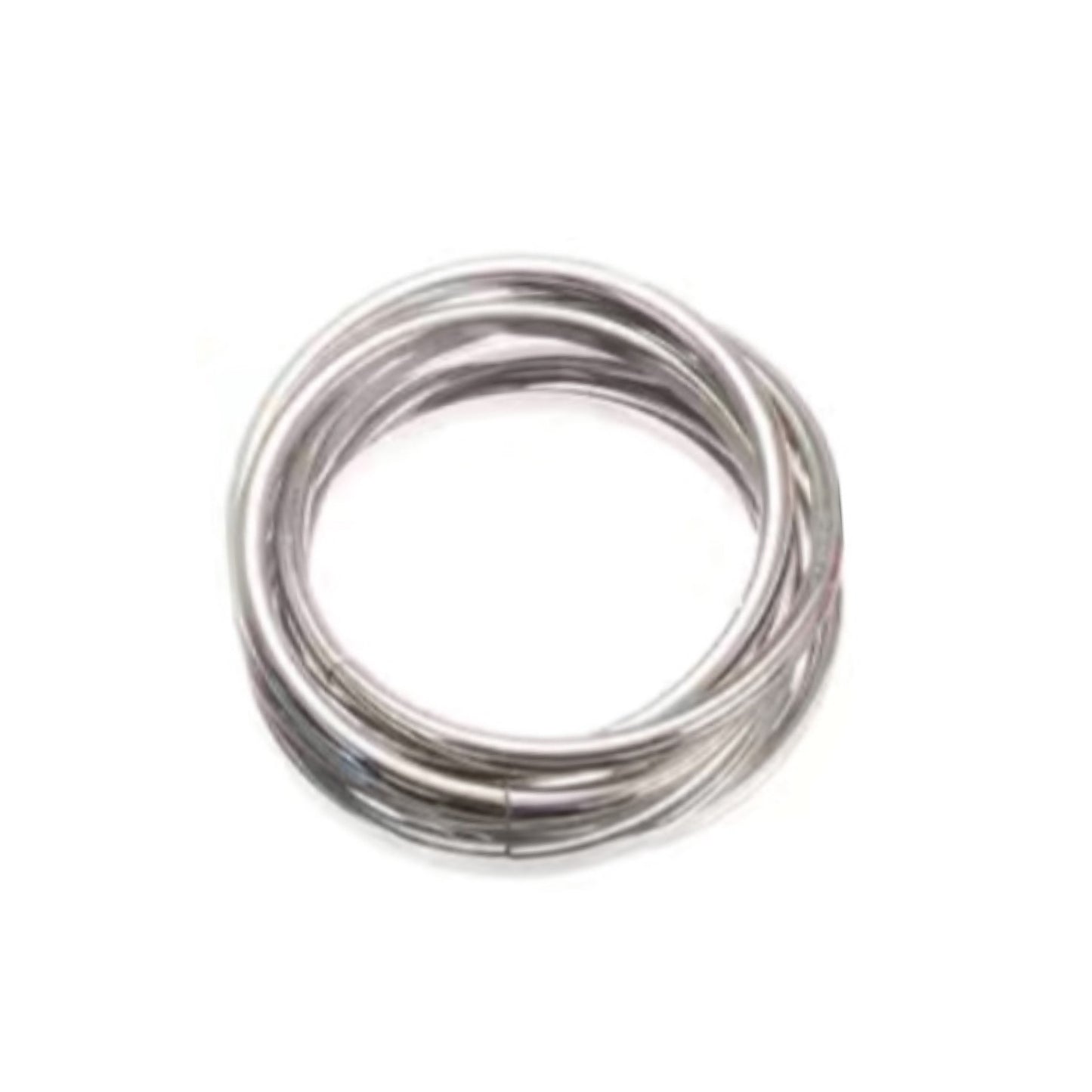 Triple Interconnected Stainless Steel Anxiety Fidget Ring