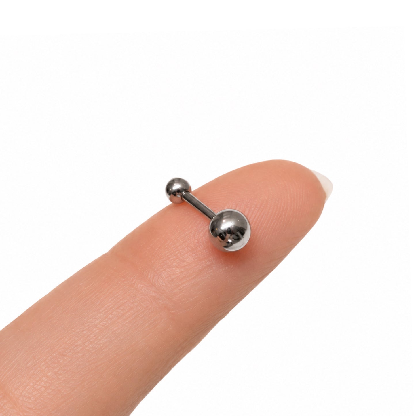 Ball Back Barbell Earring