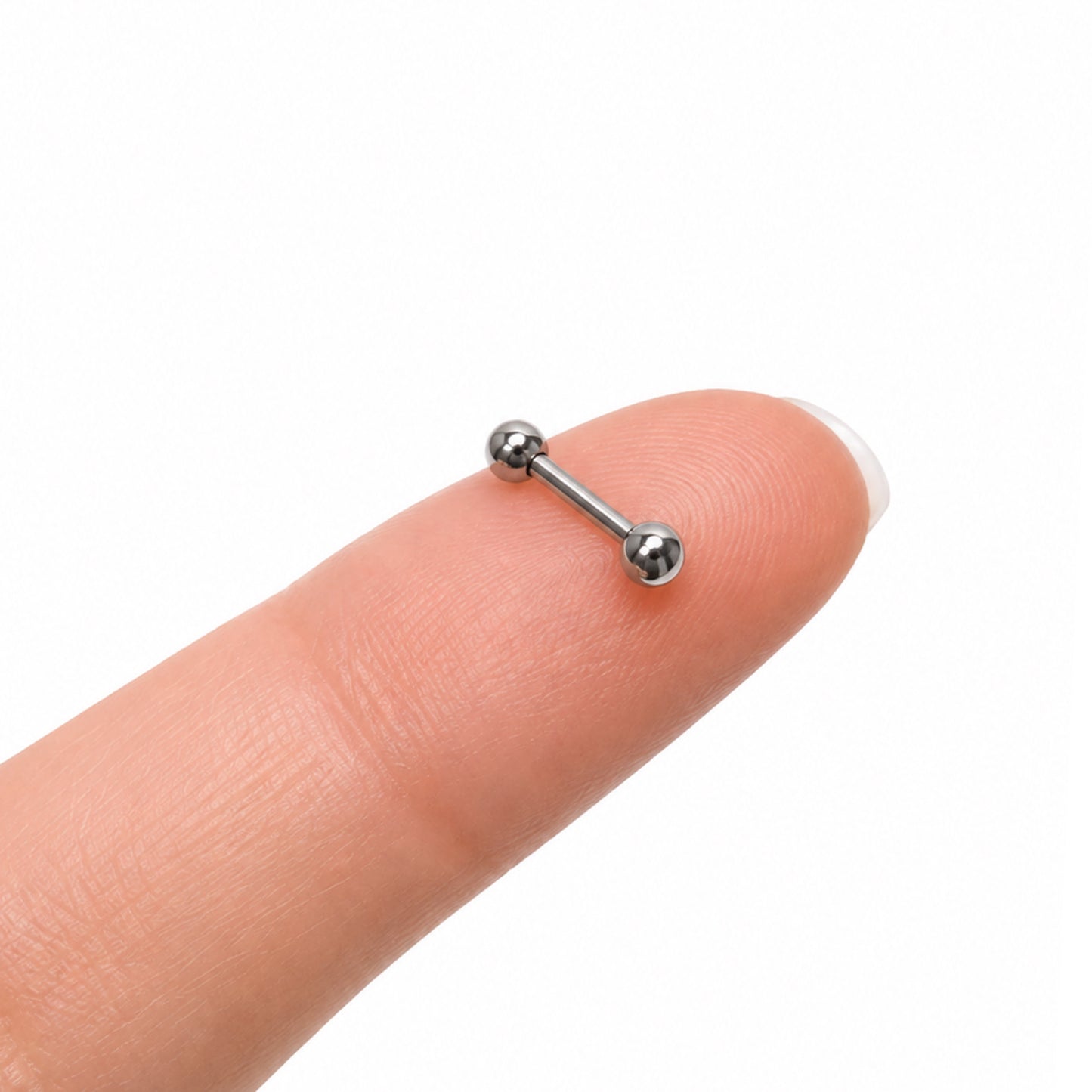 Tiny Ball Back Barbell Earring
