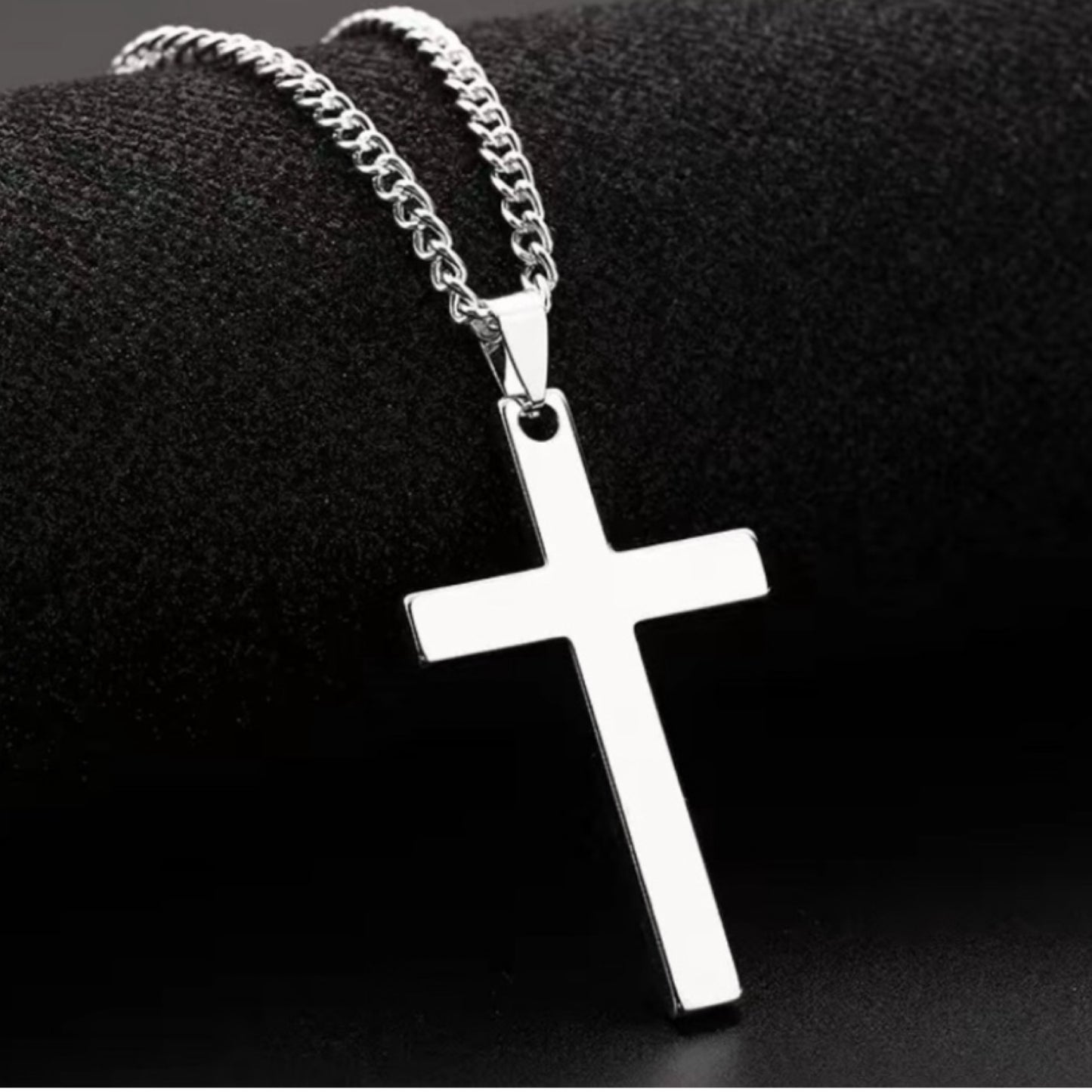 Simple Minimalist Cross Necklace