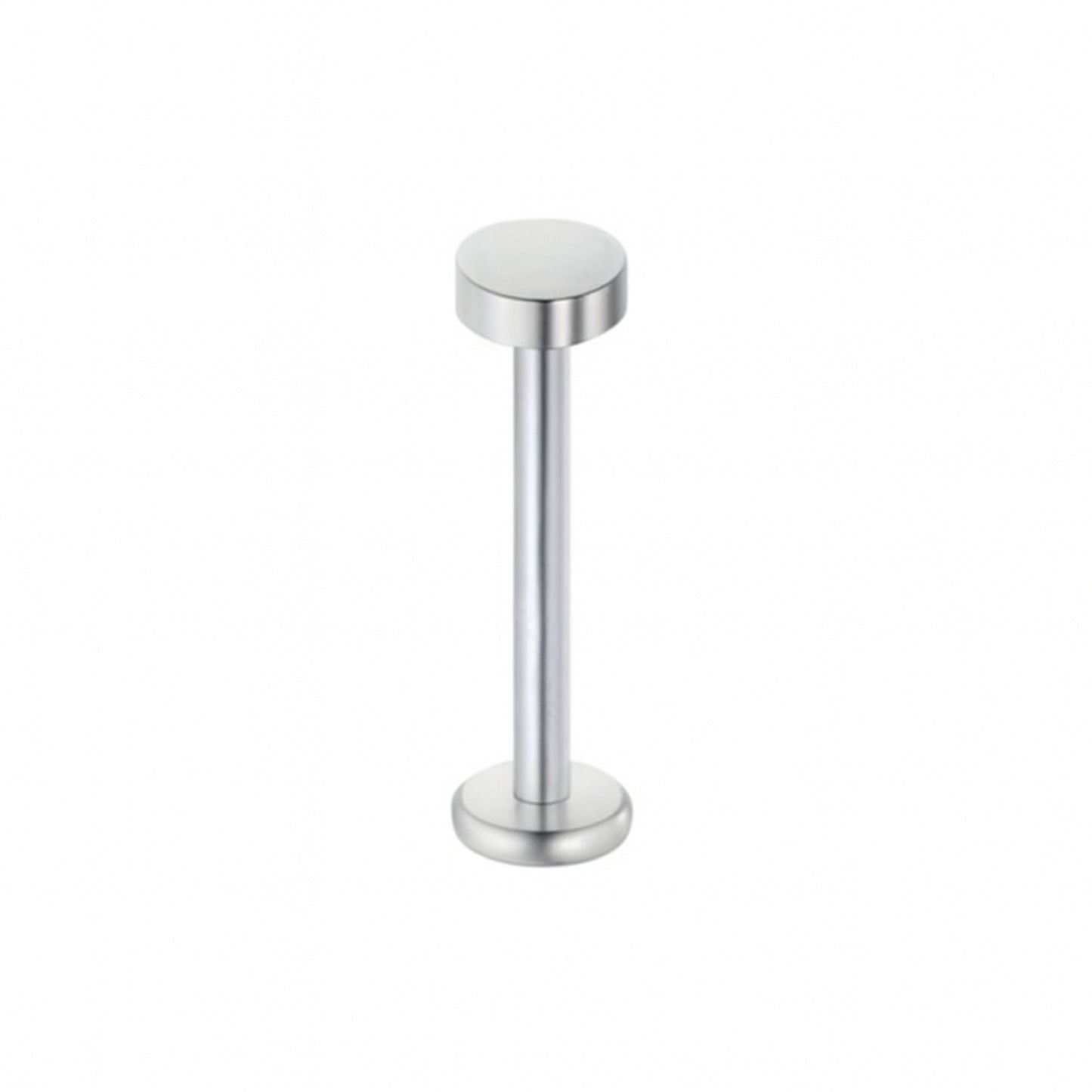 16G Threadless Flat Back Stud – Stainless Steel Piercing for Labret, Medusa, Monroe, Madonna, Tragus & Nose