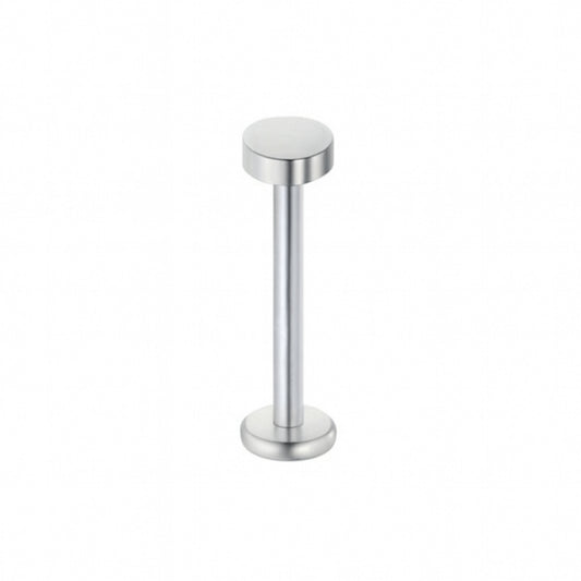16G Threadless Flat Back Stud – Stainless Steel Piercing for Labret, Medusa, Monroe, Madonna, Tragus & Nose