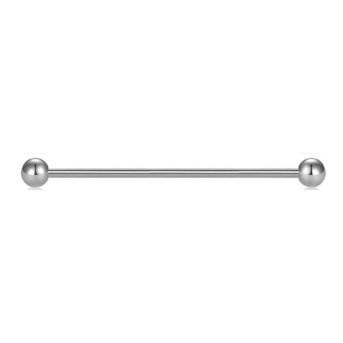 Stainless Steel Industrial Barbell Earring