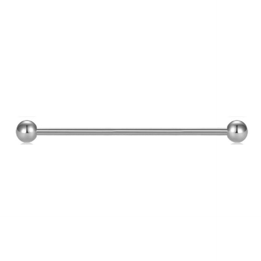 Stainless Steel Industrial Barbell Earring