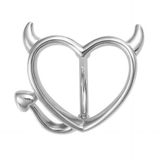 Devil Heart Navel Belly Button Ring