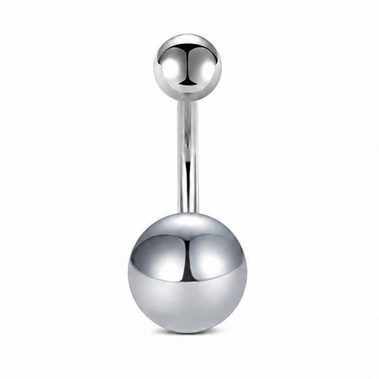 Classic Double Ball Navel Belly Button Ring
