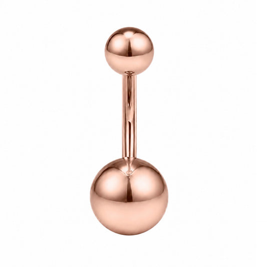 Rose Gold Belly Button Navel Ring