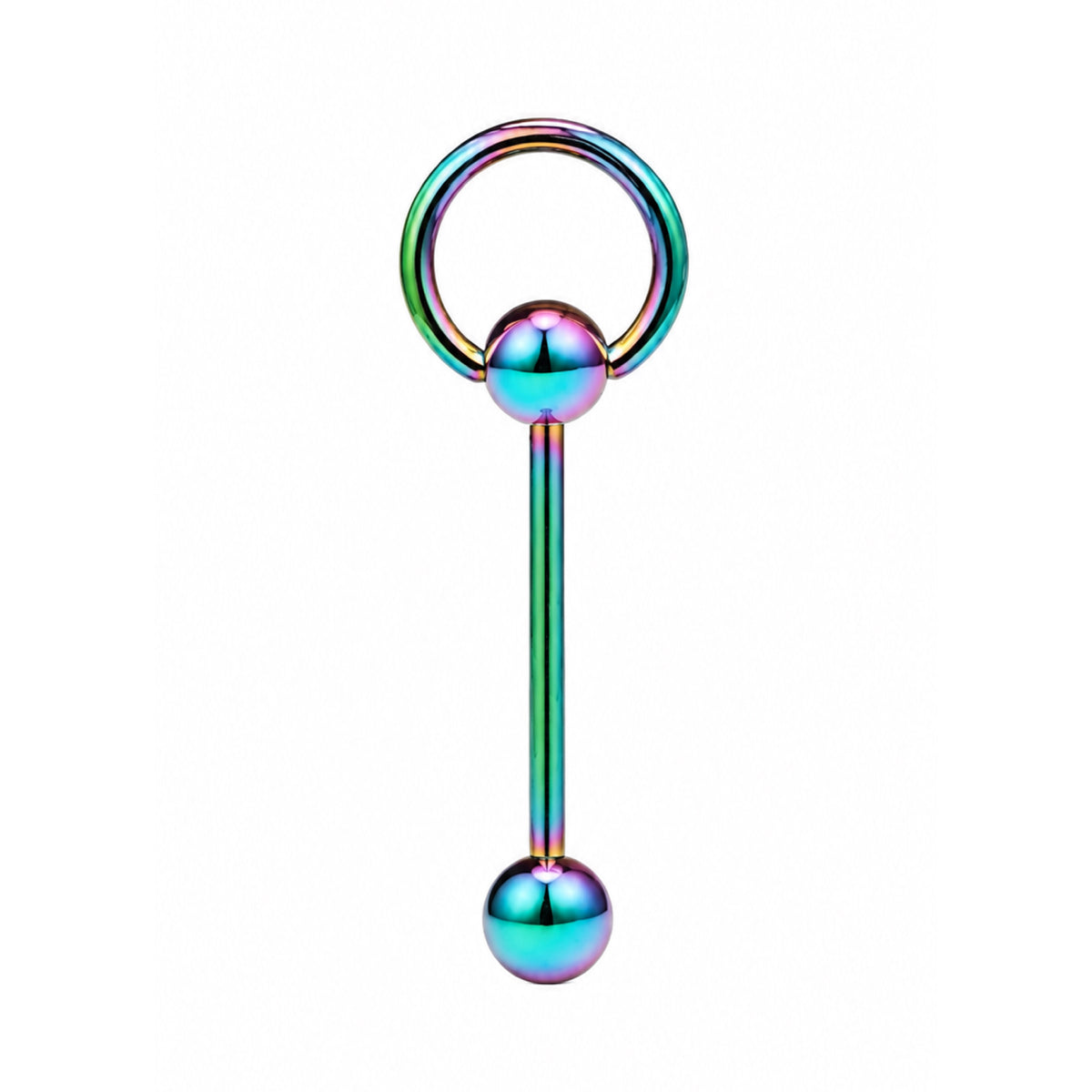 Rainbow Loop Barbell Tongue Ring