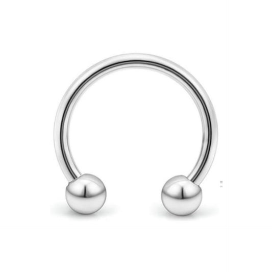 Stainless Steel Horseshoe Septum Hoop Ring