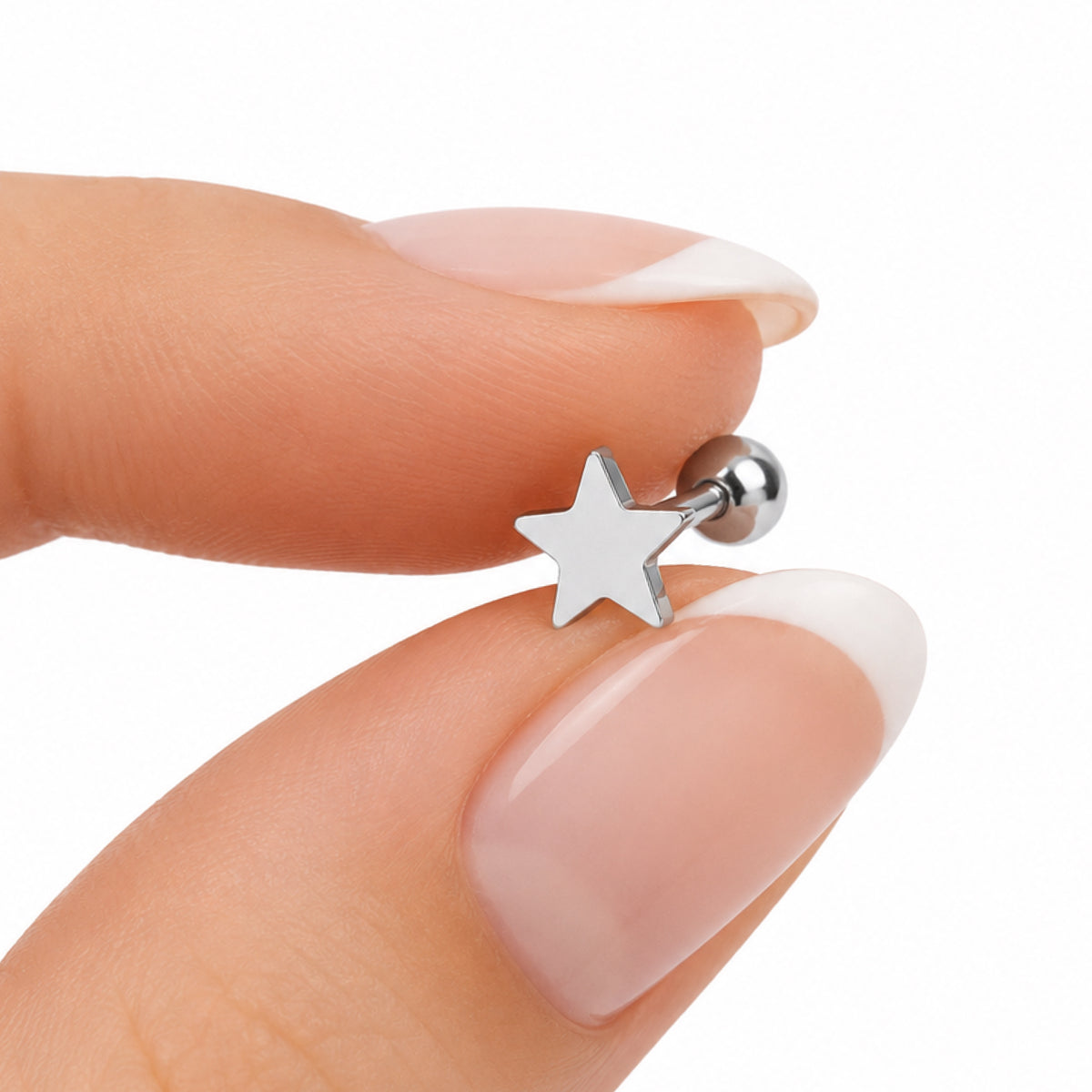 Star Barbell Cartilage Earring