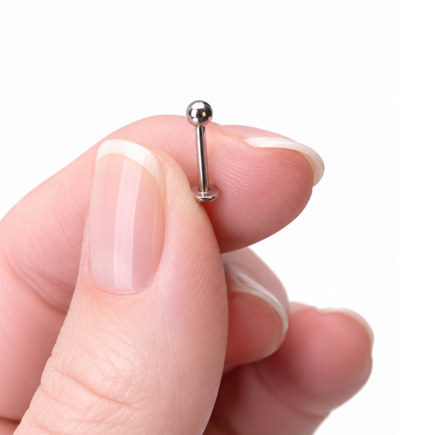 Stainless Steel Ball Flat Back Stud