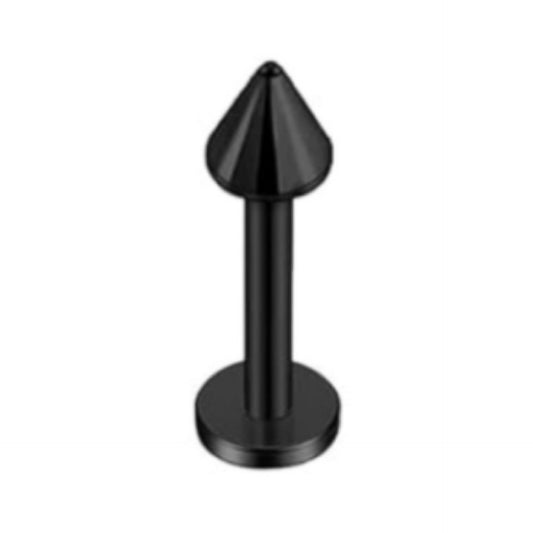 Black Spike Flat Back Stud