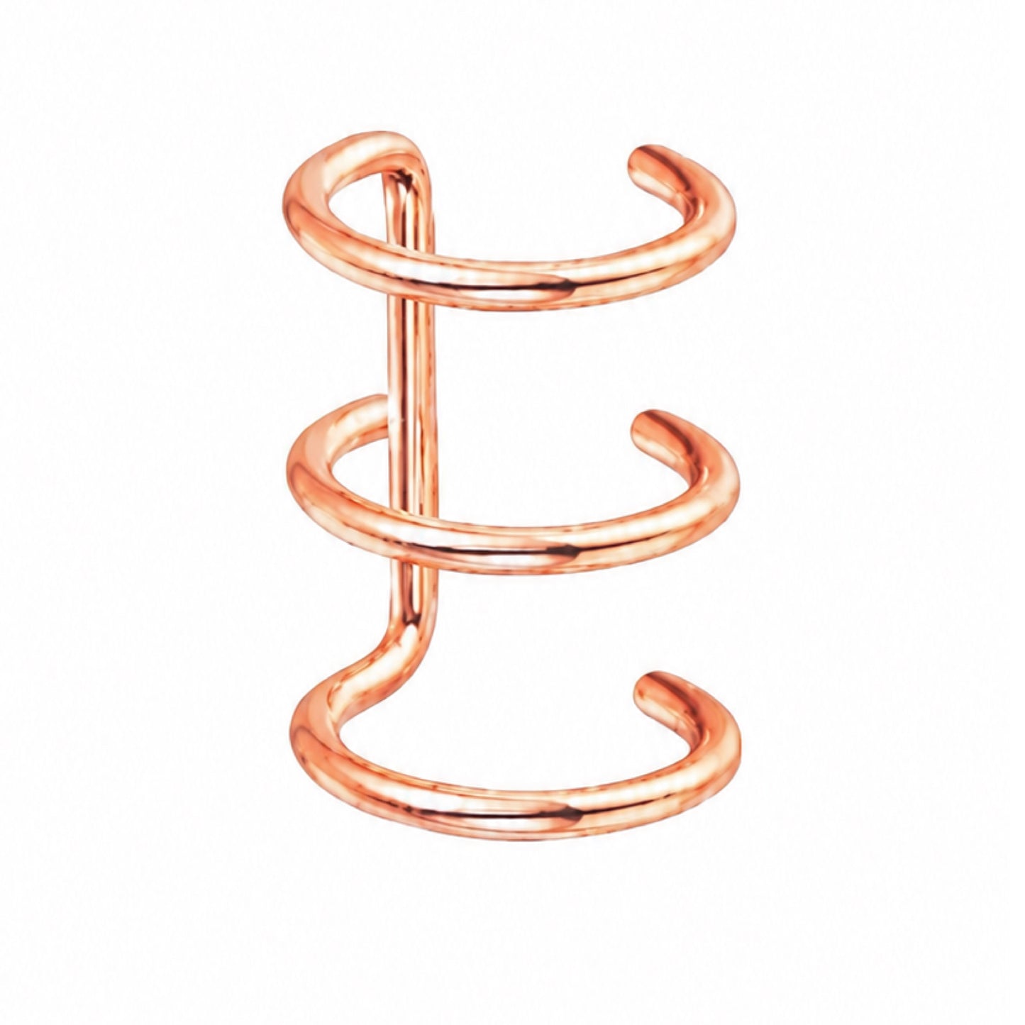 Rose Gold Triple Ear Cuff