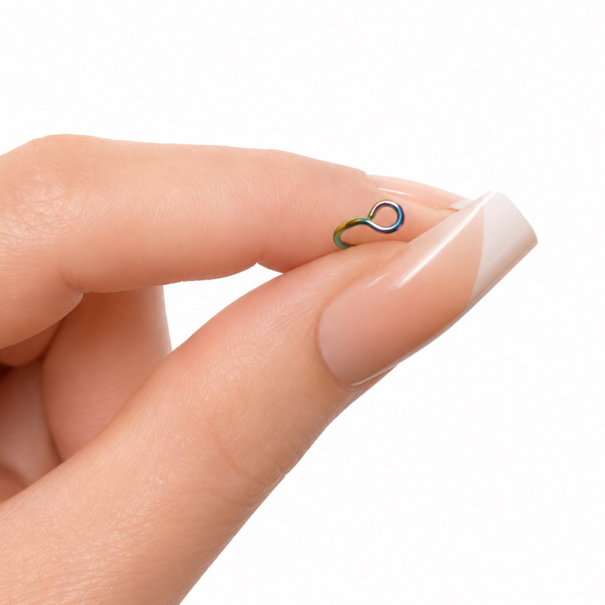 Rainbow Loop Fixed Half Hoop Nose Ring
