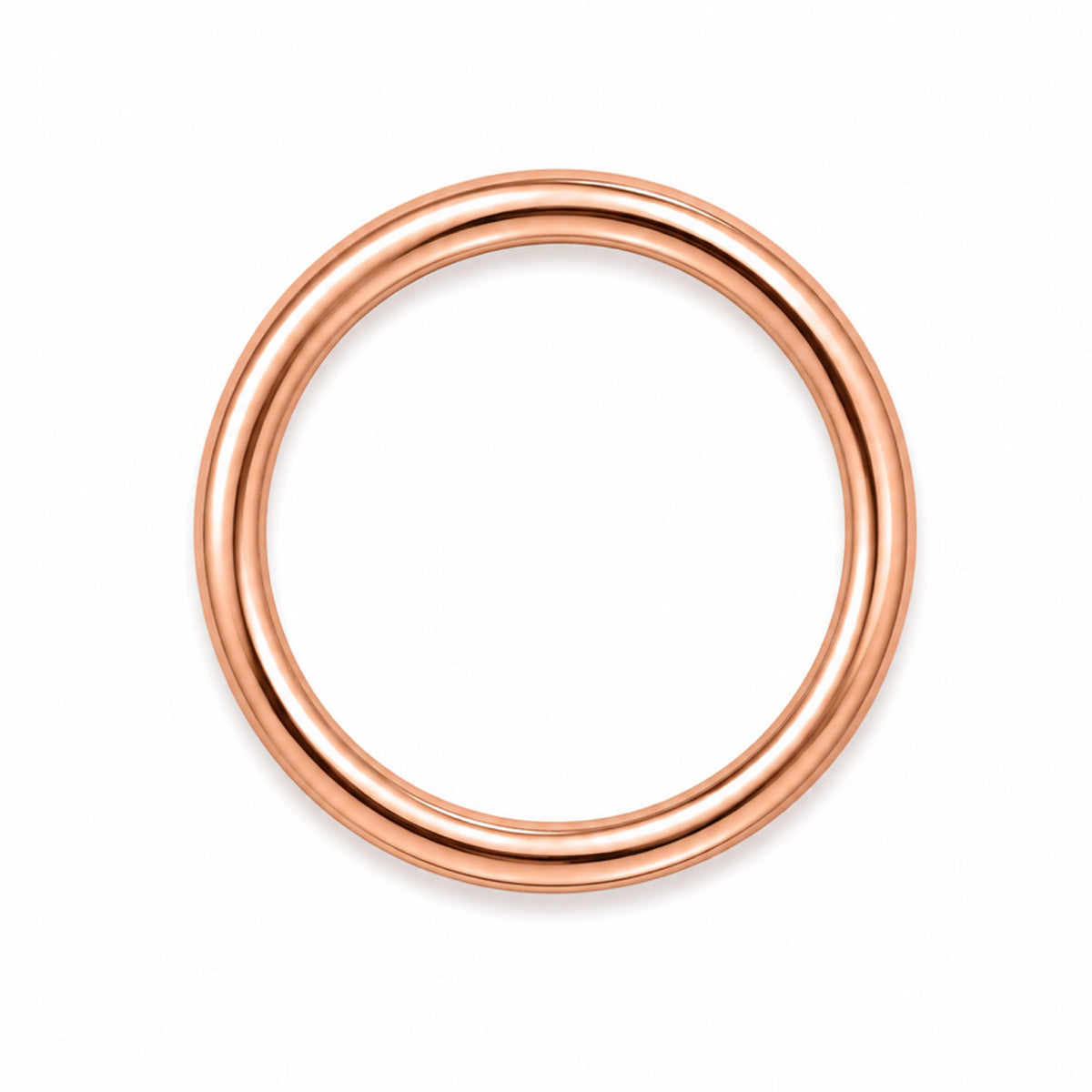 Rose Gold Clicker Septum Hoop